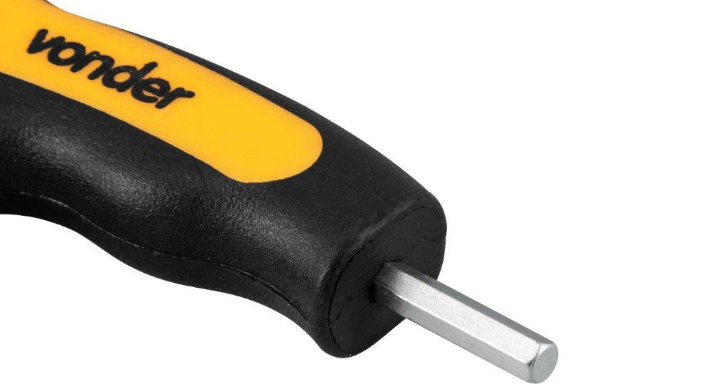 Chave Allen Abaulada 4,0Mm Com Cabo T Vonder - 3