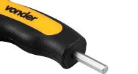 Chave Allen Abaulada 4,0Mm Com Cabo T Vonder - 3