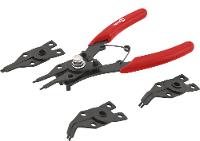 Alicate p/ anéis 6" 150mm ponta interc carbono plast Nove54 - 2