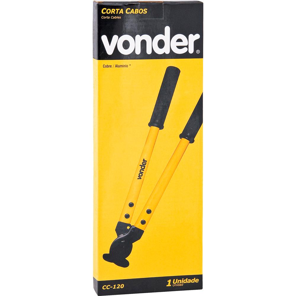 Cortador Cabo Cobre E Alumínio Capacidade 12mm Cc120 Vonder - 3