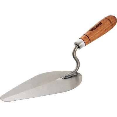 Colher para pedreiro 7" oval cabo madeira - Vonder