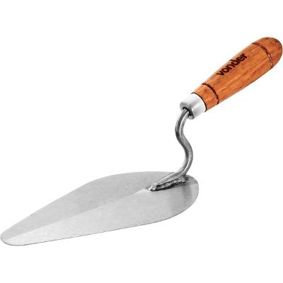 Colher para pedreiro 7" oval cabo madeira - Vonder
