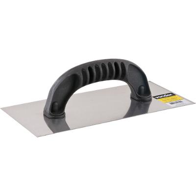Desempenadeira Aço Lisa 12,0x25,5cm Cabo Plástico Fechado - 