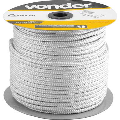 Corda Multifilamento Trançada 10,0mm 11,0kg 147 Metros Branc