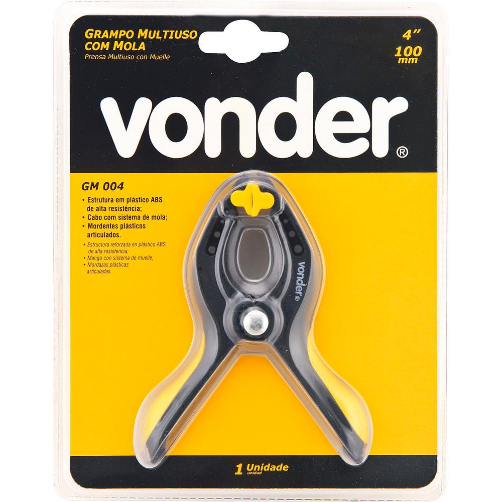 Grampo multiuso com mola 9" gm009 - Vonder - 2