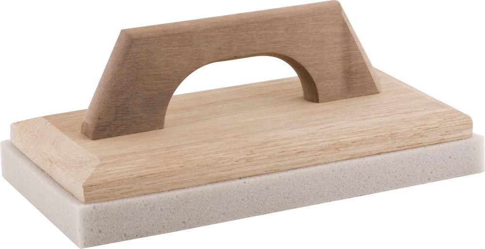 Desempenadeira madeira 14,0x27,0cm com espuma Vonder - 1