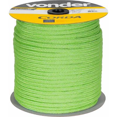 Corda Multifilamento Trançada 10,0mm 11,0kg 147 Metros Verde