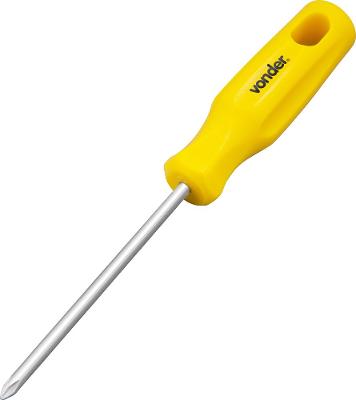 Chave phillips 3/16x4" n.1 cromo vanádio - Vonder