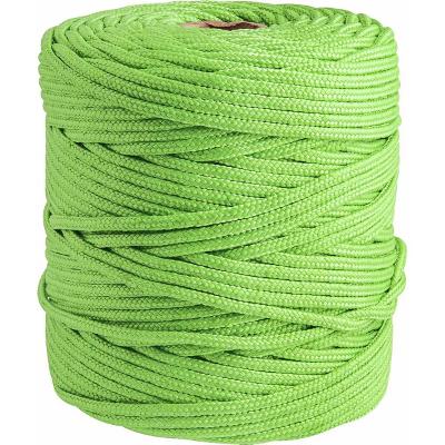 Corda Multifilamento Trançada 6,0mm 4,5kg 173 Metros Verde P