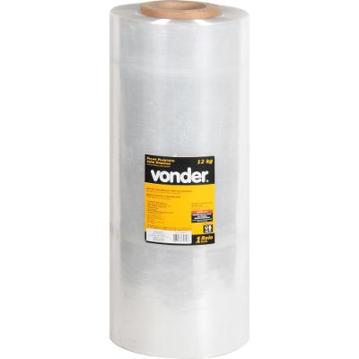Filme Stretch 500x870 M 25 Micra Rolo c/ Aprox. 12kg Vonder