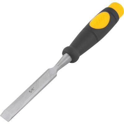 Formão chanfrado 7/8" aço carbono cabo emborrachado - Vonder