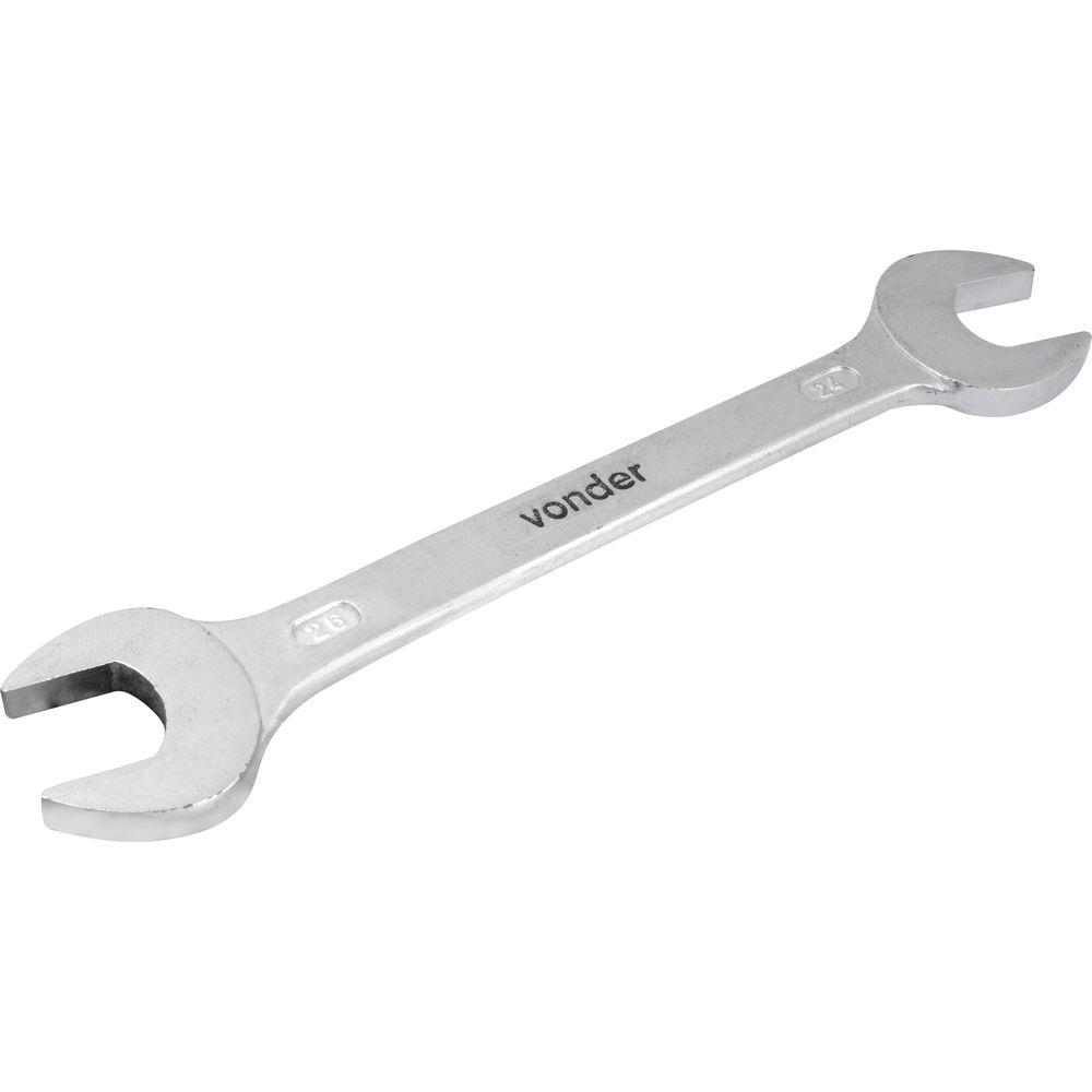 Chave Fixa 24 mm x 26 mm em Aço Cromo Vanádio Vonder - 2