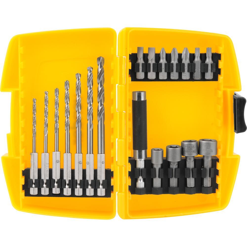 Jogo Brocas/Bits Combinado 19 peças Vonder - 1