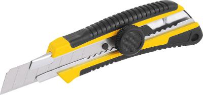 Estilete Largo 18mm Corpo Plástico Guia Metal Botão Vonder