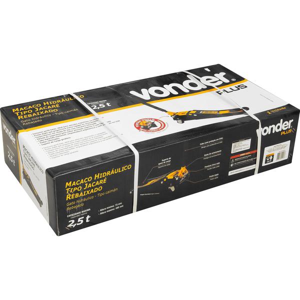Macaco Jacaré Rebaixado 2,5T Plus Vonder - 3