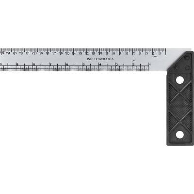 Esquadro 10" cabo plástico - Nove54