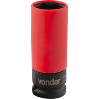 Soquete Sextavado Impacto Encaixe 1/2" 21mm Vonder - 1