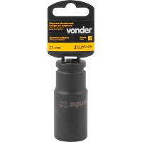 Soquete Sextavado de Impacto Longo Encaixe 1/2" 23mm Vonder - 1