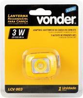 Lanterna Recarregável Para Cabeça Lcv 003 Vonder - 7