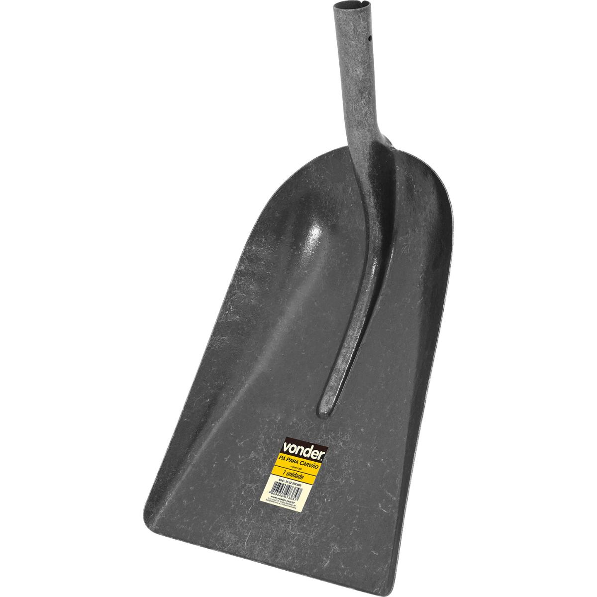 Pá para carvão 305x416mm n.6 sem cabo vd202 Vonder - 1