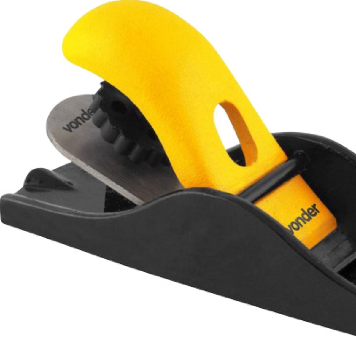 Plaina manual nr1 40x140mm largura lâmina 30mm hobby Vonder - 5
