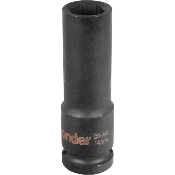 Soquete Sextavado de Impacto Longo Encaixe 1/2" 14mm Vonder - 2