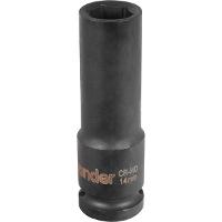 Soquete Sextavado de Impacto Longo Encaixe 1/2" 14mm Vonder - 2