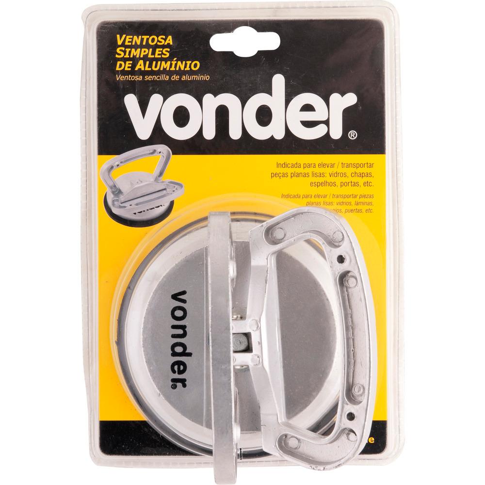 Ventosa simples alumínio capacidade 25kg Vonder - 2