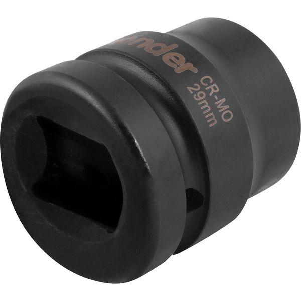 Soquete Sextavado Impacto Encaixe 1" 29mm Aço Cromo Vonder - 4
