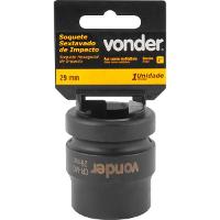 Soquete Sextavado Impacto Encaixe 1" 29mm Aço Cromo Vonder - 2