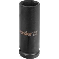 Soquete Sextavado de Impacto Longo Encaixe 1/2" 21mm Vonder - 2