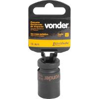 Soquete Sextavado de Impacto enc 1/2" 16mm Aço Cromo Vonder - 1