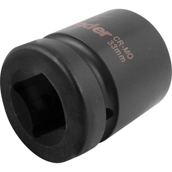 Soquete Sextavado Impacto Encaixe 1" 33mm Aço Cromo Vonder - 2