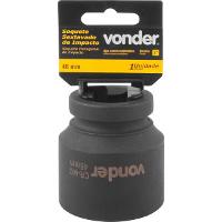 Soquete Sextavado Impacto Encaixe 1" 46mm Aço Cromo Vonder - 1