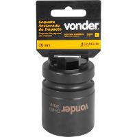 Soquete Sextavado de Impacto Encaix 1" 36mm Aço Cromo Vonder - 2