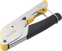 Alicate crimpador rg59/rg6 s/ catraca p/ cabo coaxial Vonder - 2