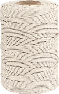 Corda Multifilamento Trançada 5,0mm 4,5kg 297 Metros Branca 