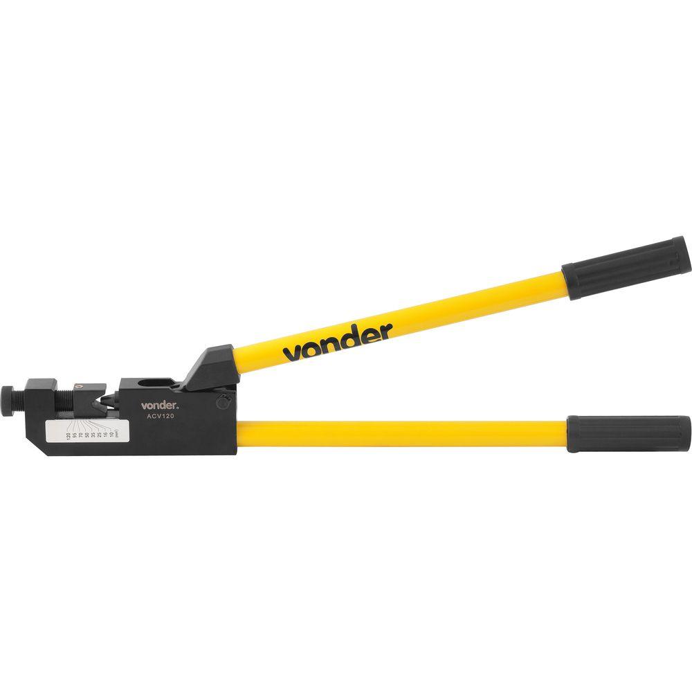 Alicate crimpador acv120 sem catraca 10mm² à 120mm² Vonder - 6