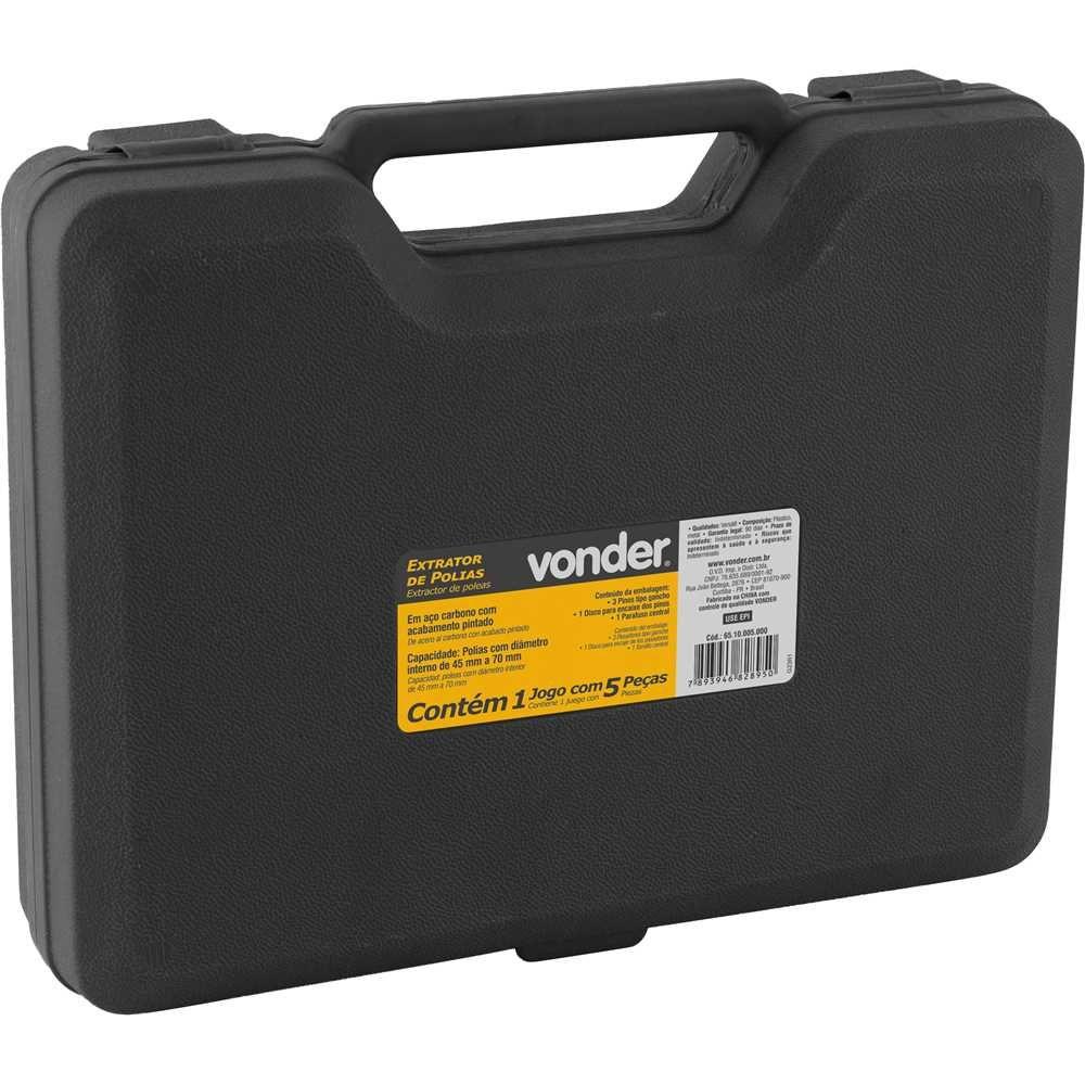 Jogo Extrator De Polias Com 5Pcs Vonder - 2