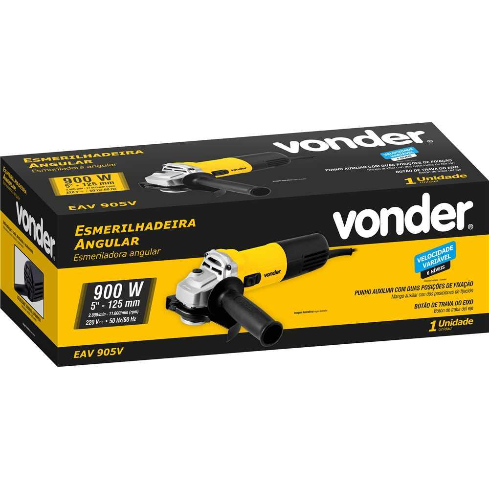 Esmerilhadeira Angular 5'' 220V EAV905V Vonder - 1