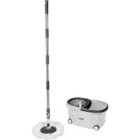 Vassoura Mop Giratório 7,5 Litros Com Cesto Inox Vonder - 2