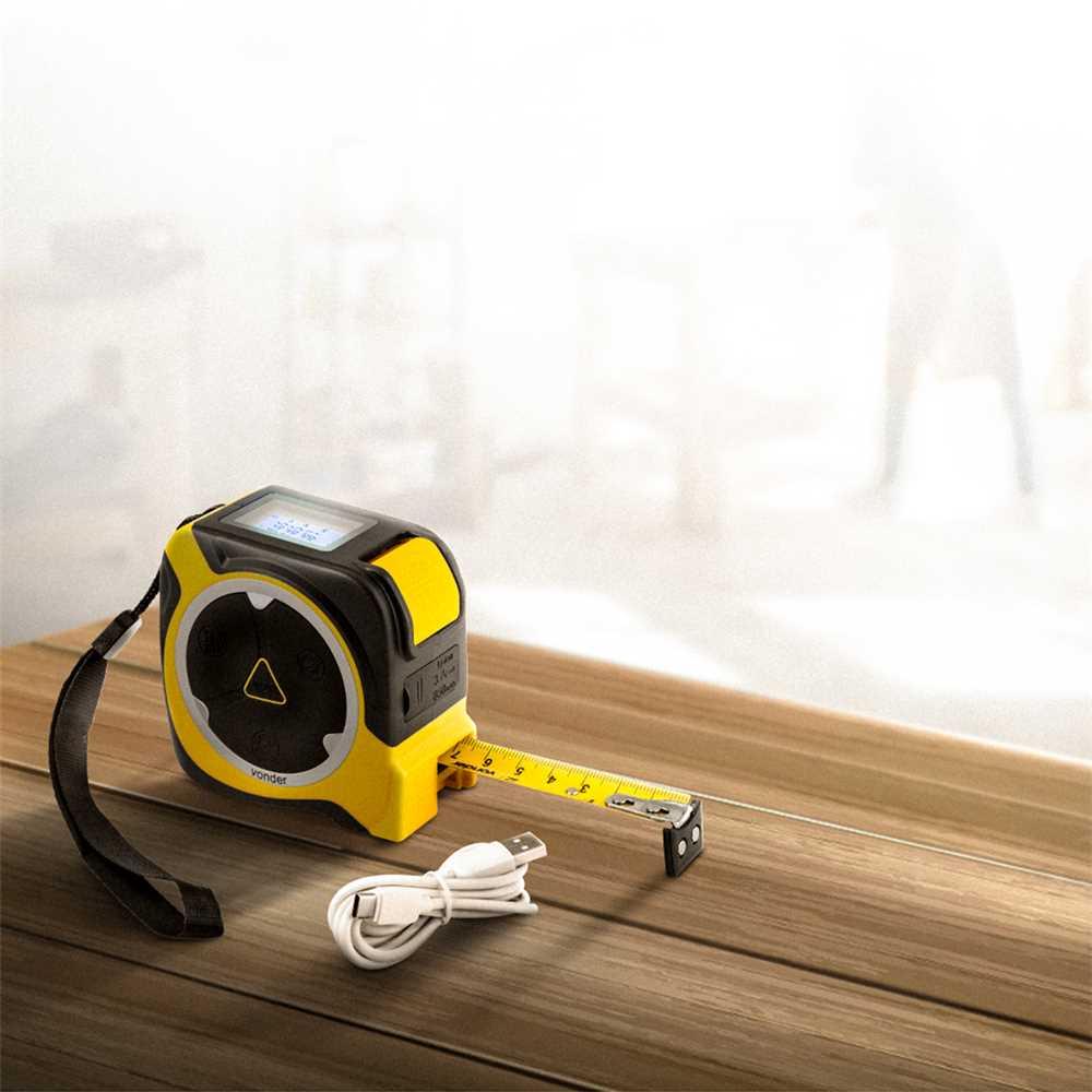 Medidor De Distância Laser 40M Com Trena 5 Metros Vonder - 1