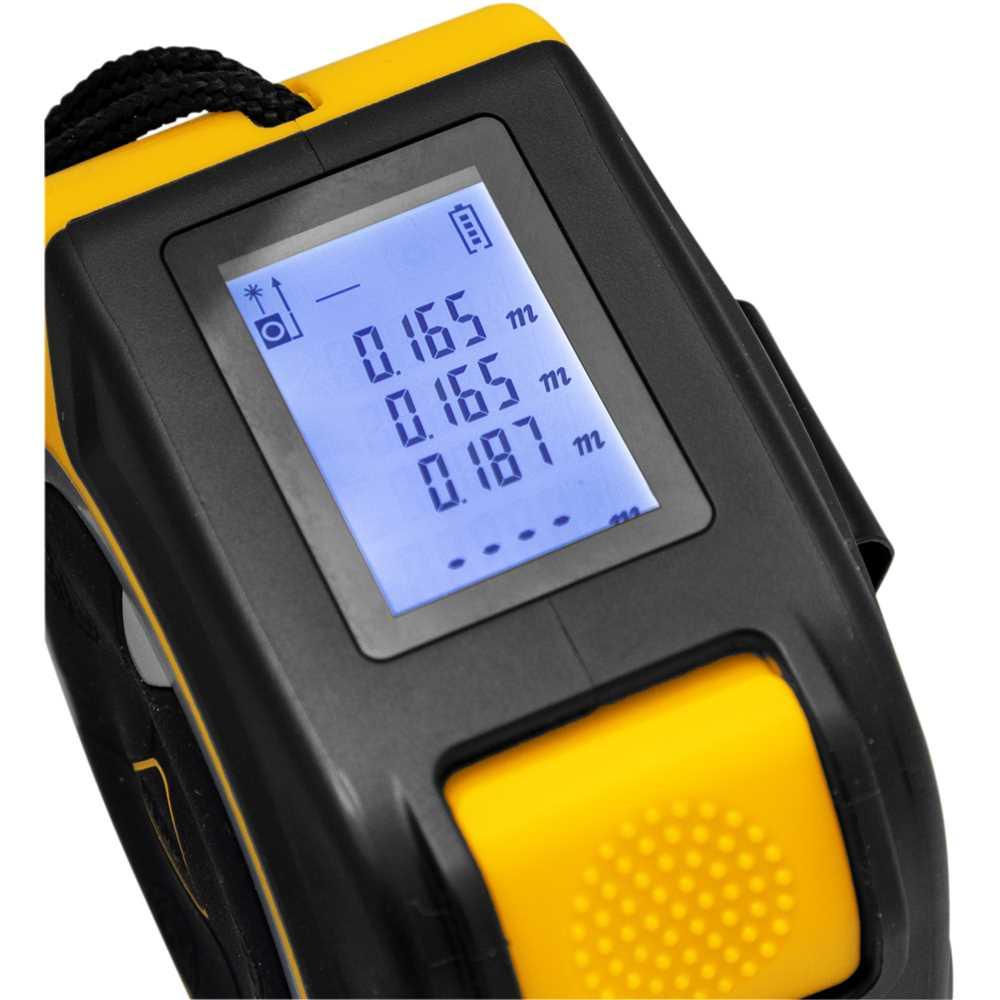 Medidor De Distância Laser 40M Com Trena 5 Metros Vonder - 7