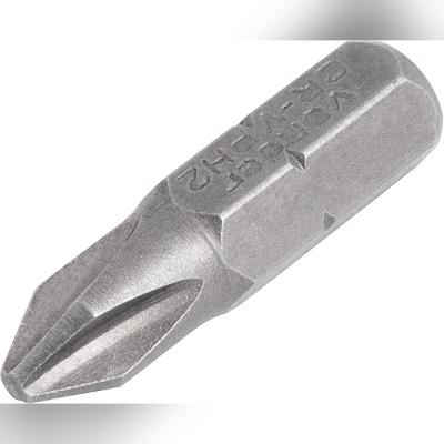 Bits ponteira philips 1/4" n.2 1/4x25mm com 5 peças - Vonder