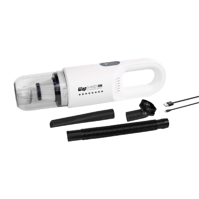 Aspirador de Pó Portátil Sem Fio WAP Handson com Acessórios 50W A Bateria e Filtro HEPA