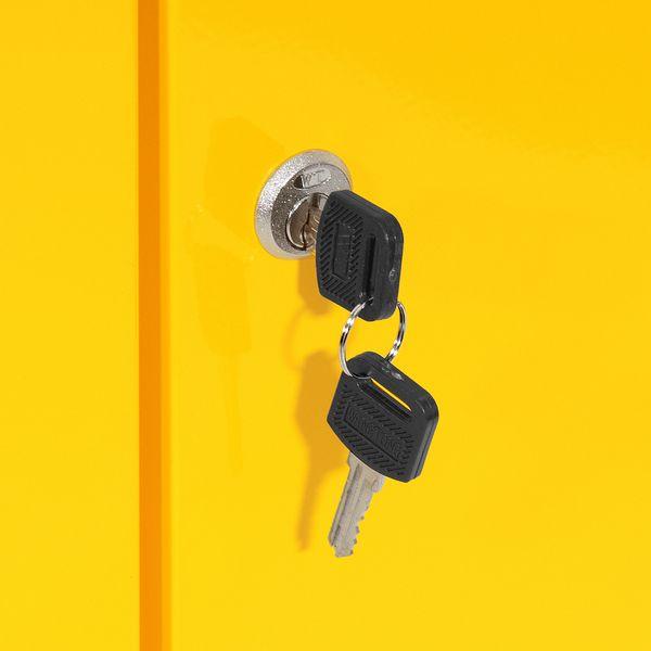 Armário p/ ferramentas c/ 01 prateleira 58x60x26,6cm Vonder - 6