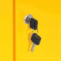 Armário p/ ferramentas c/ 01 prateleira 58x60x26,6cm Vonder - 6