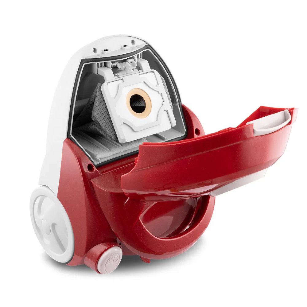 Aspirador de Pó BAS1430 1250W Britânia Vermelho Reservatório 1,5L Com Rodinhas e Acessórios 127V - 2