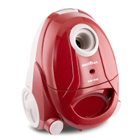 Aspirador de Pó BAS1430 1250W Britânia Vermelho Reservatório 1,5L Com Rodinhas e Acessórios 127V - 3