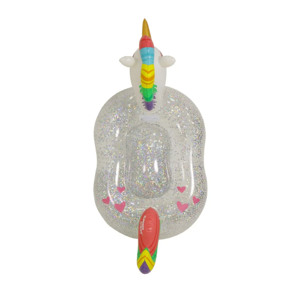 Boia Inflável Unicórnio com Glitter W11331 Bel - 3